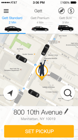 taxi booking app develop uber matching